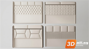 Headboard Skp Files